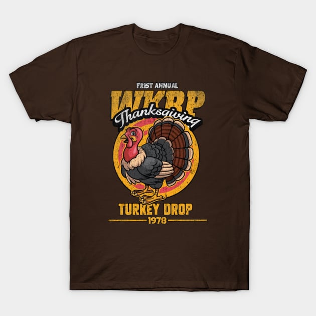 Wkrp Thanksgiving T-Shirt by Double D  